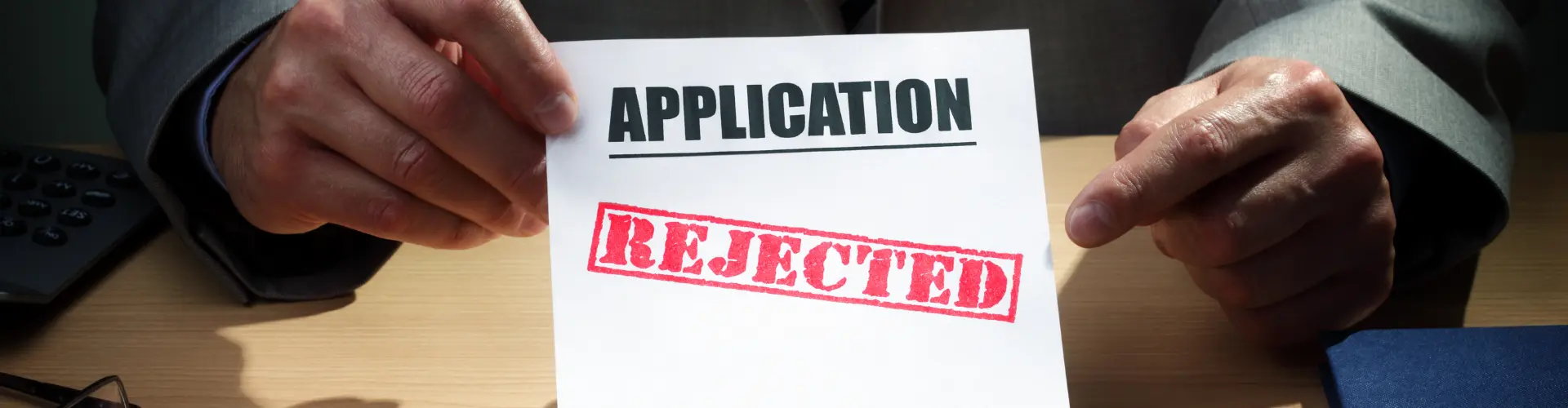 Abgelehnte Bewerbung