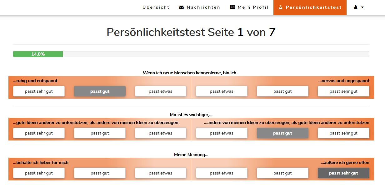 Persönlichkeitsfragebogen deine Eigenschaften Ausbildungsheld.de